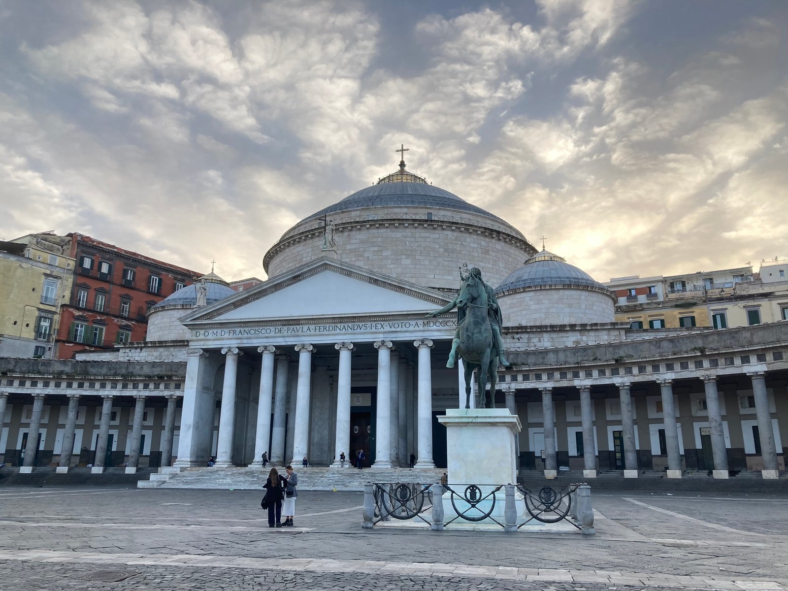 Piazza del Plebiscito, Naples.