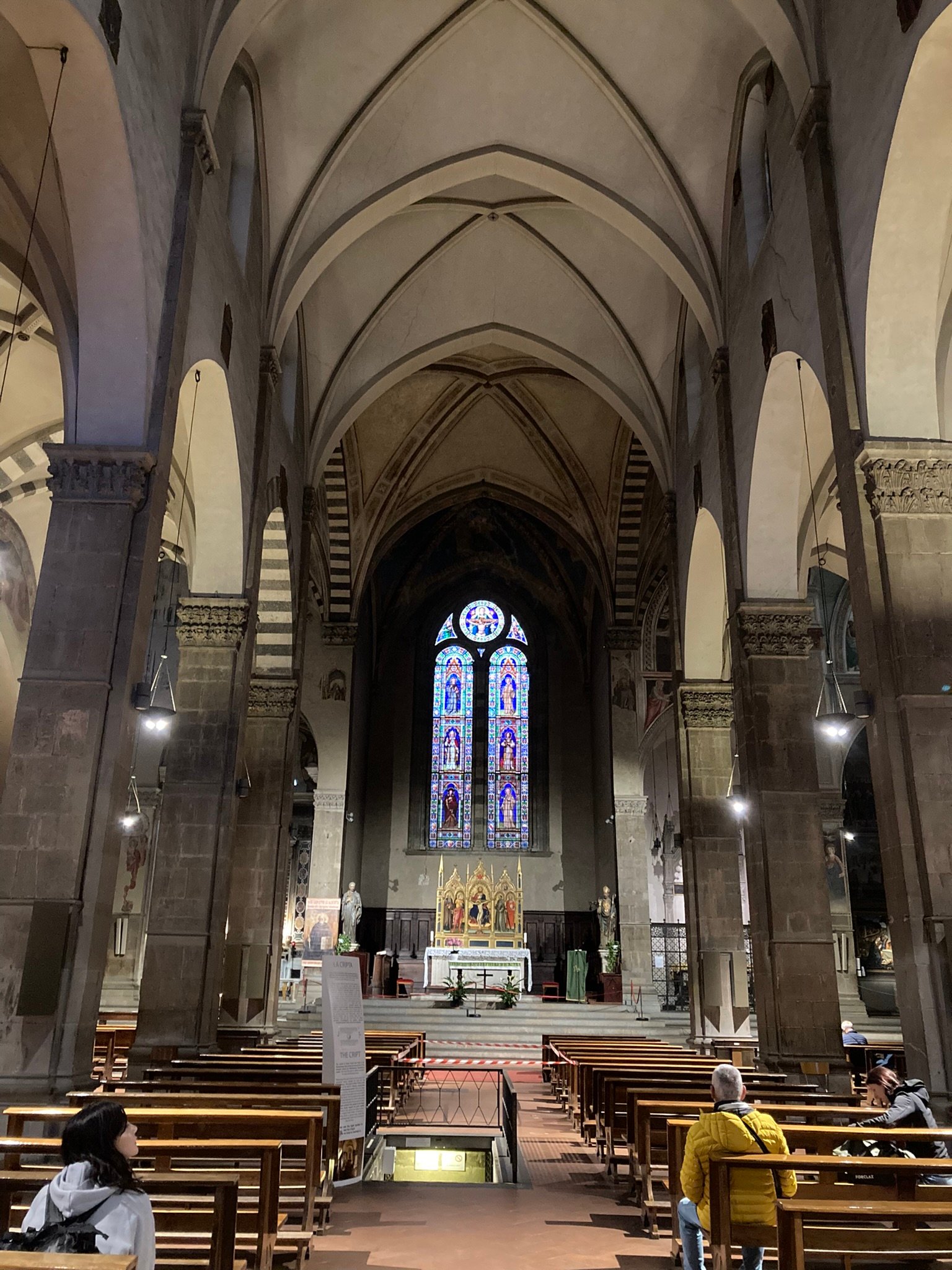 Basilique Santa Trinita, Florence.